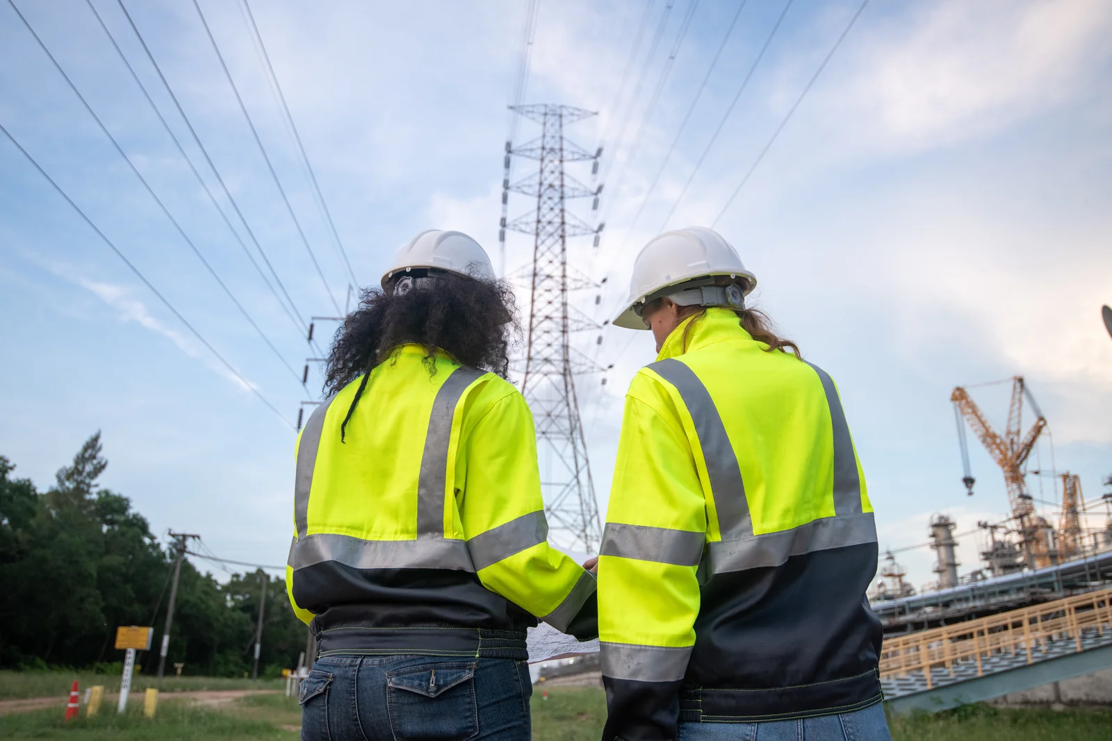 engineers-inspecting-power-lines-at-a-power-plant-2026-03-20-03-53-54-utc